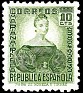 Spain 1934 Personajes 10 CTS Verde Edifil 682